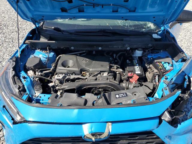 2T3H1RFV0KW054470 - 2019 TOYOTA RAV4 LE Mavi foto 11