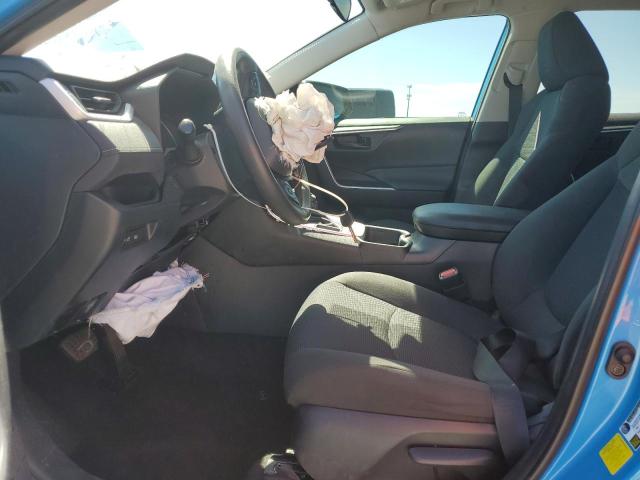 2T3H1RFV0KW054470 - 2019 TOYOTA RAV4 LE Mavi foto 7