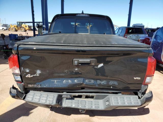 3TMCZ5AN9MM405318 - 2021 TOYOTA TACOMA DOUBLE CAB Чорний фото 6