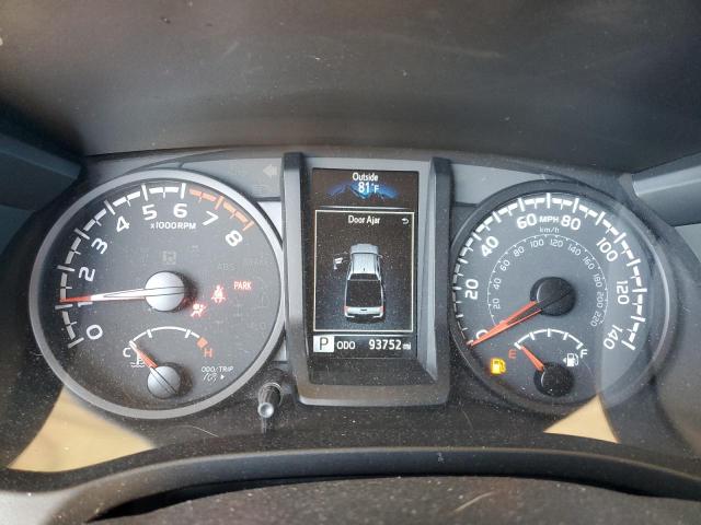 3TMCZ5AN9MM405318 - 2021 TOYOTA TACOMA DOUBLE CAB Чорний фото 9