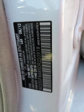 WDDGF8AB5DR250918 - 2013 MERCEDES-BENZ C 300 4MATIC WHITE photo 12