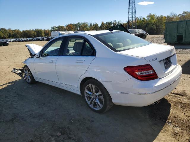 WDDGF8AB5DR250918 - 2013 MERCEDES-BENZ C 300 4MATIC WHITE photo 2