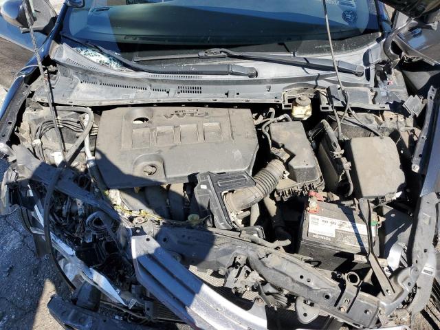 2T1BURHE0FC265128 - 2015 TOYOTA COROLLA L BLACK photo 11