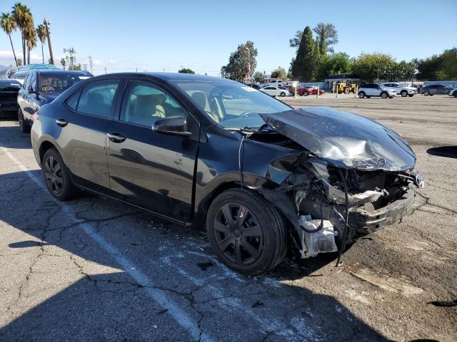 2T1BURHE0FC265128 - 2015 TOYOTA COROLLA L BLACK photo 4