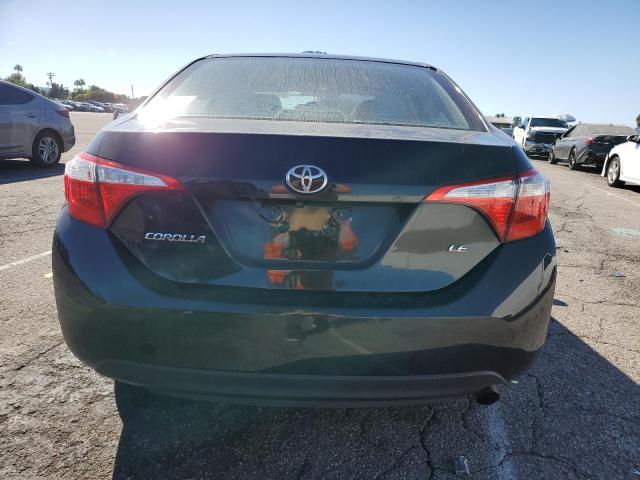 2T1BURHE0FC265128 - 2015 TOYOTA COROLLA L BLACK photo 6