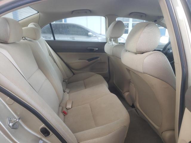 1HGFA16598L027791 - 2008 HONDA CIVIC LX TAN photo 10