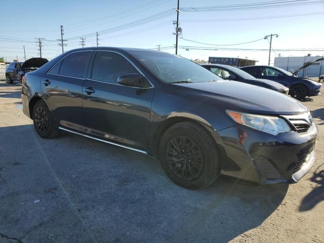 4T4BF1FK7ER403237 - 2014 TOYOTA CAMRY L BLUE photo 4