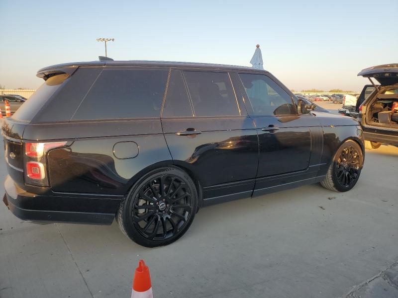 SALGS2SV2JA501229 - 2018 LAND ROVER RANGE ROVE HSE BLACK photo 3