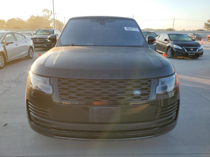 SALGS2SV2JA501229 - 2018 LAND ROVER RANGE ROVE HSE BLACK photo 5