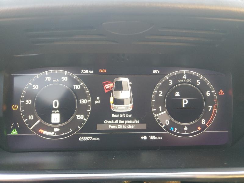 SALGS2SV2JA501229 - 2018 LAND ROVER RANGE ROVE HSE BLACK photo 9