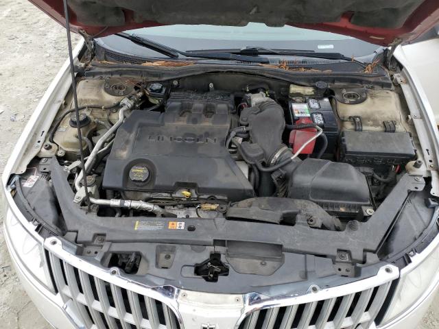 3LNHL2GC7BR759328 - 2011 LINCOLN MKZ WHITE photo 11