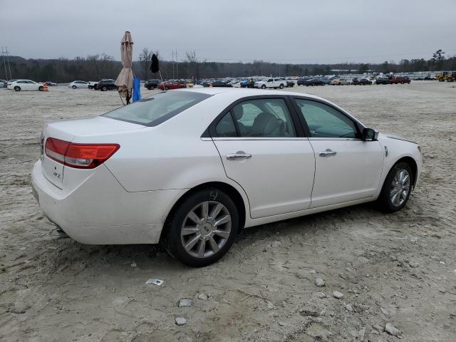 3LNHL2GC7BR759328 - 2011 LINCOLN MKZ WHITE photo 3