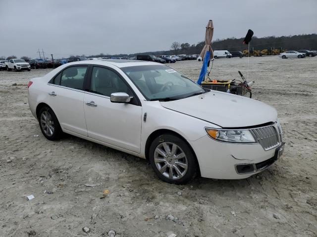 3LNHL2GC7BR759328 - 2011 LINCOLN MKZ WHITE photo 4