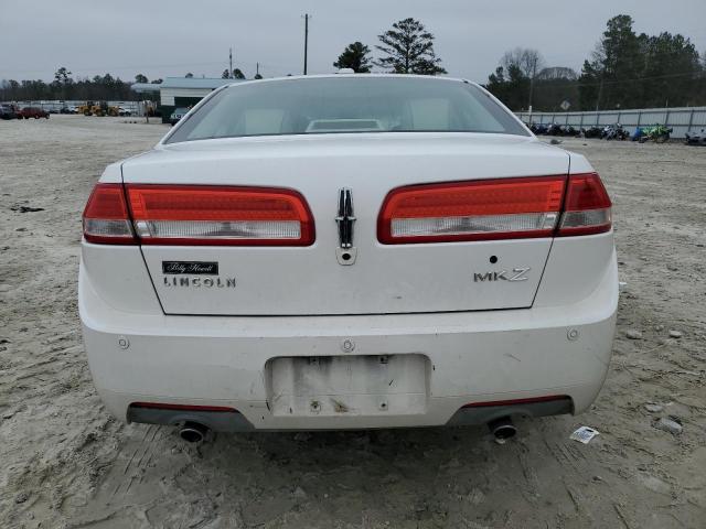 3LNHL2GC7BR759328 - 2011 LINCOLN MKZ WHITE photo 6