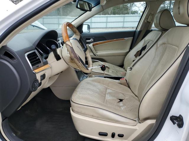 3LNHL2GC7BR759328 - 2011 LINCOLN MKZ WHITE photo 7