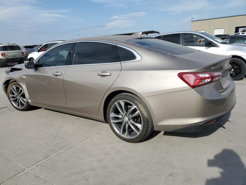 1G1ZD5ST1NF130642 - 2022 CHEVROLET MALIBU LT თაფლისფერი ფოტო 2