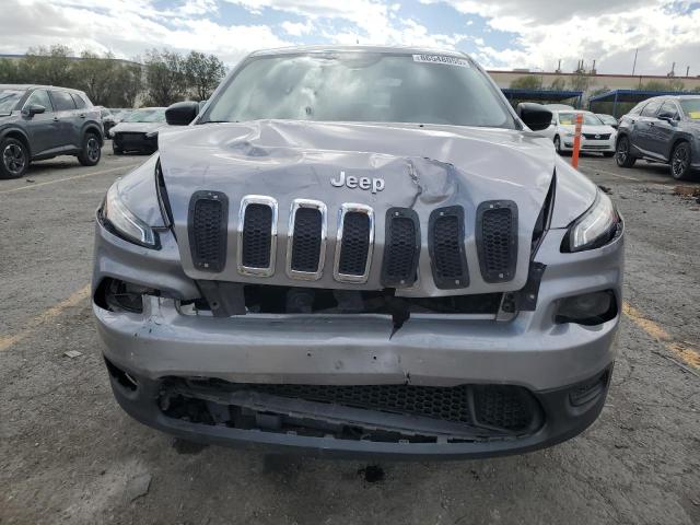 1C4PJLAB2FW525628 - 2015 JEEP CHEROKEE SPORT GRAY photo 5