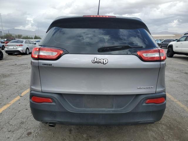 1C4PJLAB2FW525628 - 2015 JEEP CHEROKEE SPORT GRAY photo 6