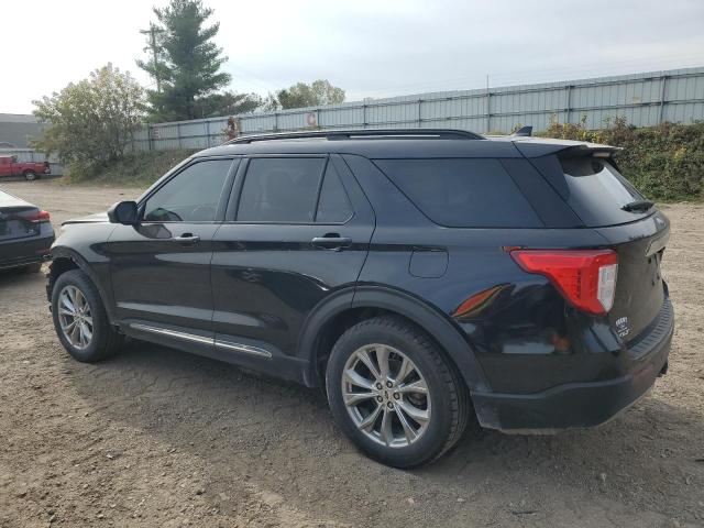 1FMSK8DH9LGB13129 - 2020 FORD EXPLORER XLT შავი ფოტო 2