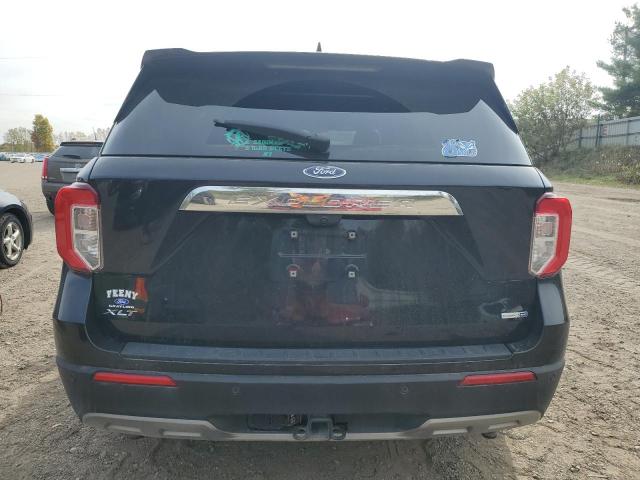1FMSK8DH9LGB13129 - 2020 FORD EXPLORER XLT შავი ფოტო 6