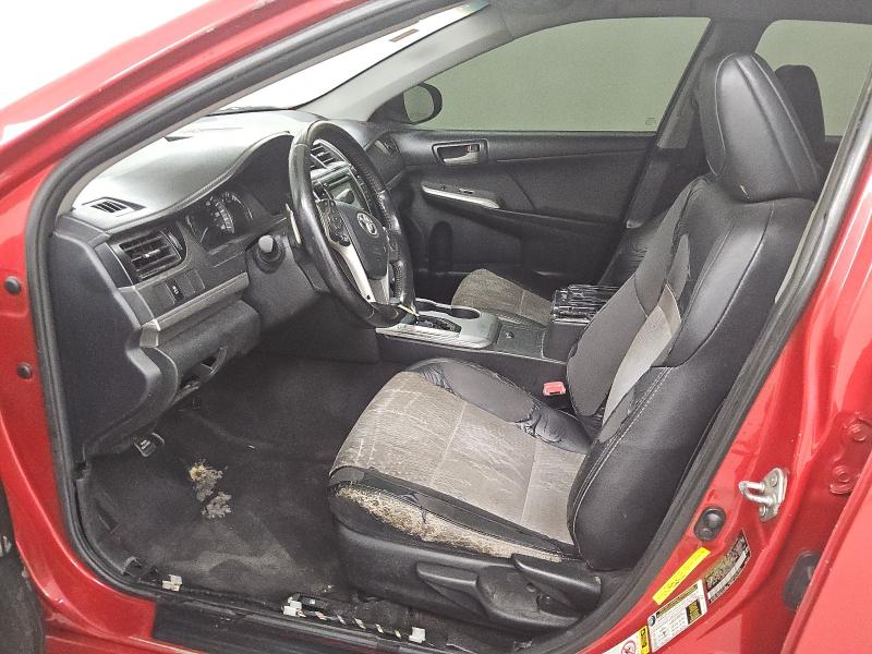4T1BF1FKXEU735120 - 2014 TOYOTA CAMRY L RED photo 7