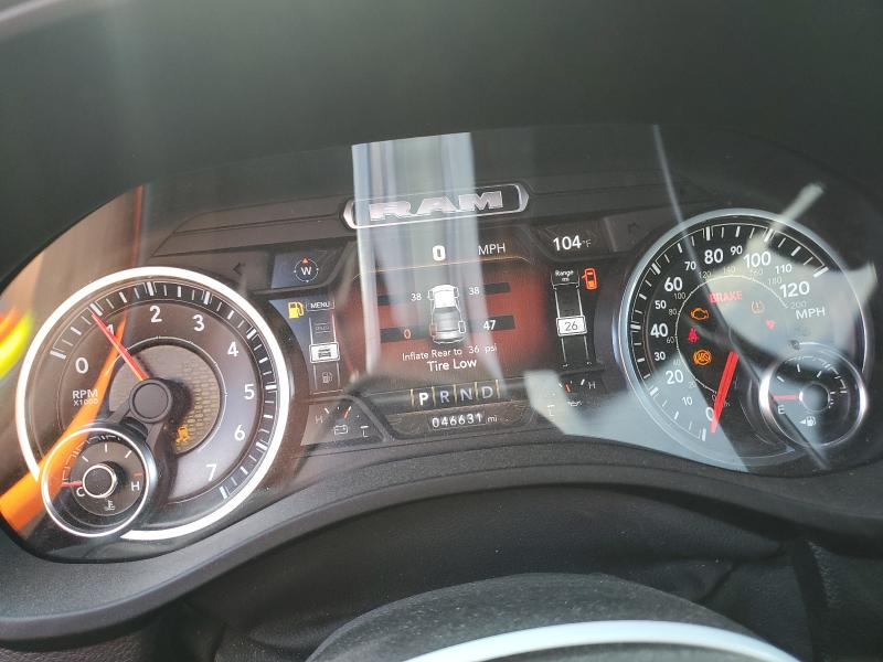 1C6RREBT4NN219479 - 2022 RAM 1500 BIG HORN/LONE STAR BLACK photo 9