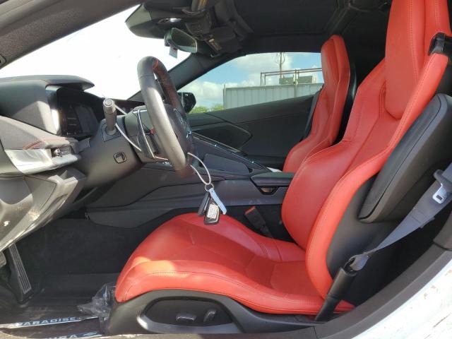 1G1YA2D40P5138801 - 2023 CHEVROLET CORVETTE STINGRAY 1LT WHITE photo 7