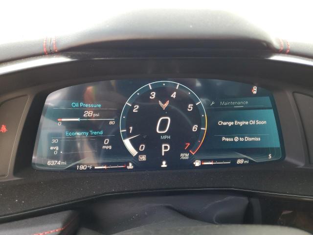 1G1YA2D40P5138801 - 2023 CHEVROLET CORVETTE STINGRAY 1LT WHITE photo 9