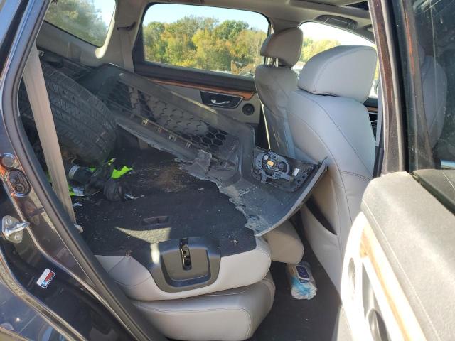 2HKRW2H8XJH641303 - 2018 HONDA CR-V EXL Մոխրագույն լուսանկար 11