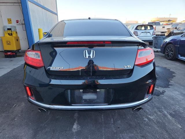 1HGCT2A88DA010376 - 2013 HONDA ACCORD EXL BLACK photo 6