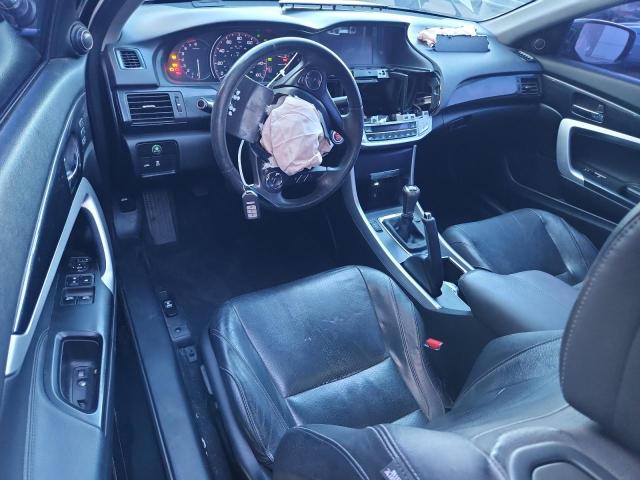 1HGCT2A88DA010376 - 2013 HONDA ACCORD EXL BLACK photo 8