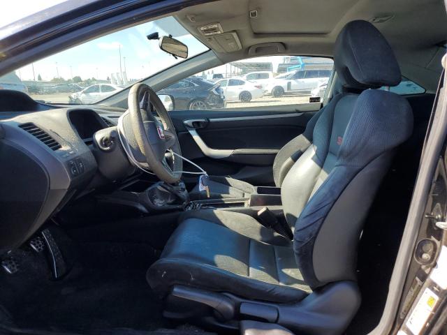 2HGFG21528H707511 - 2008 HONDA CIVIC SI BLACK photo 7