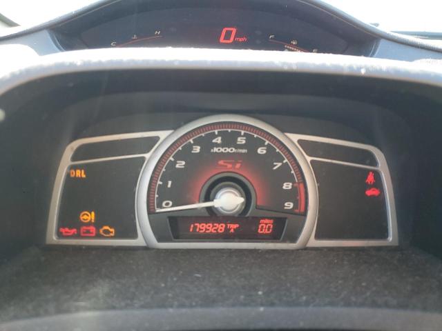 2HGFG21528H707511 - 2008 HONDA CIVIC SI BLACK photo 9