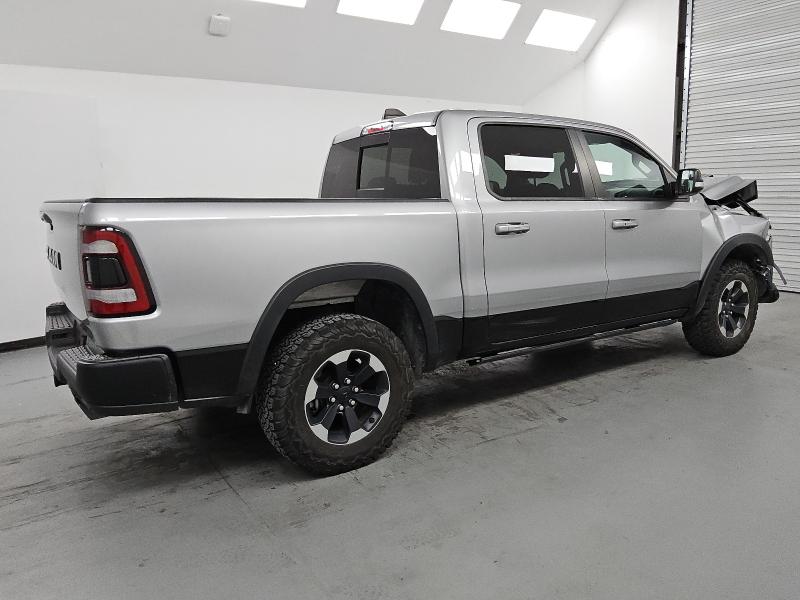 1C6SRFLT7LN137992 - 2020 RAM 1500 REBEL SILVER photo 3