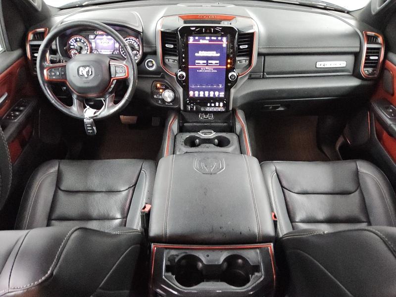 1C6SRFLT7LN137992 - 2020 RAM 1500 REBEL SILVER photo 8