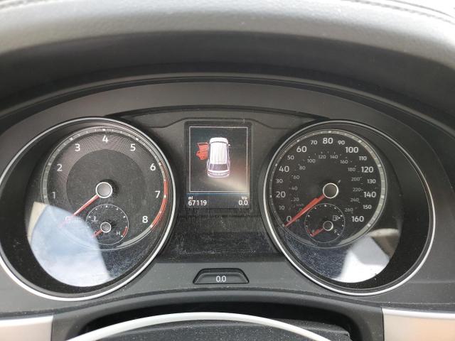 1V2UR2CA7KC605575 - 2019 VOLKSWAGEN ATLAS SE Siyah fotoğraf 9