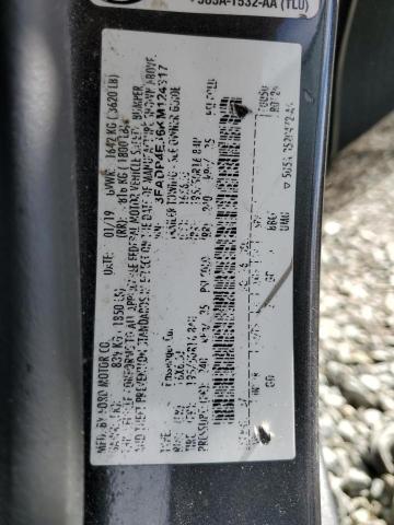 3FADP4EJ6KM124317 - 2019 FORD FIESTA SE 灰色 照片 12