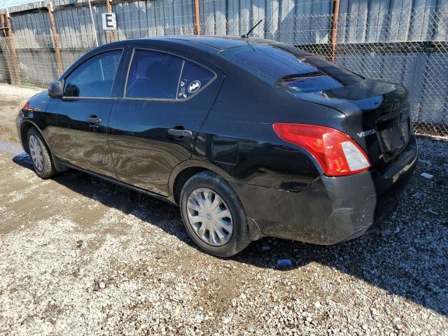 3N1CN7AP0DL893091 - 2013 NISSAN VERSA S BLACK photo 2