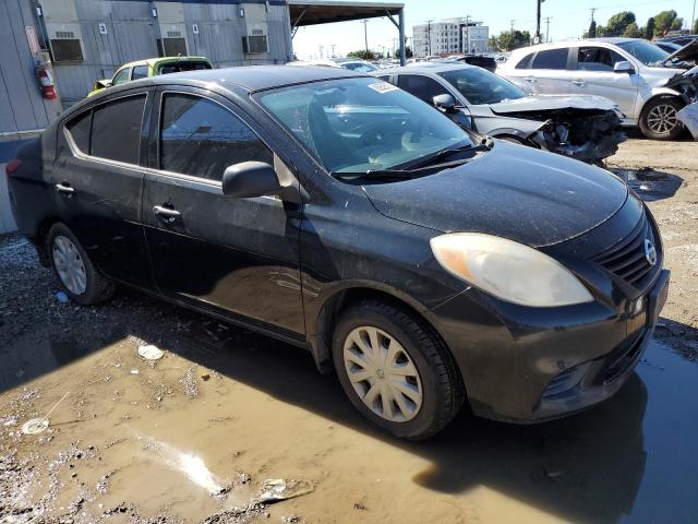 3N1CN7AP0DL893091 - 2013 NISSAN VERSA S BLACK photo 4