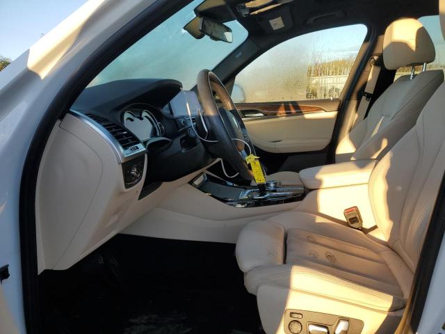 5UXTR9C59KLD91795 - 2019 BMW X3 XDRIVE30I WHITE photo 7