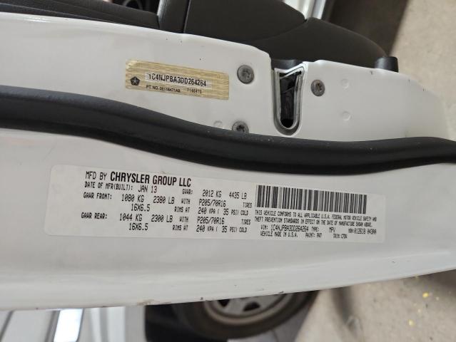 1C4NJPBA3DD264264 - 2013 JEEP PATRIOT SPORT Ақ фото 13