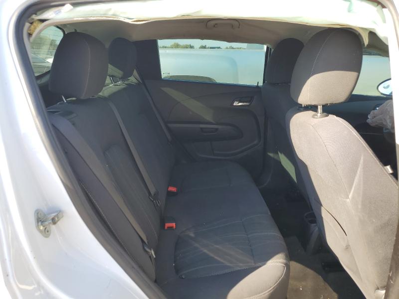 1G1JC6SB3E4192102 - 2014 CHEVROLET SONIC LT WHITE photo 10