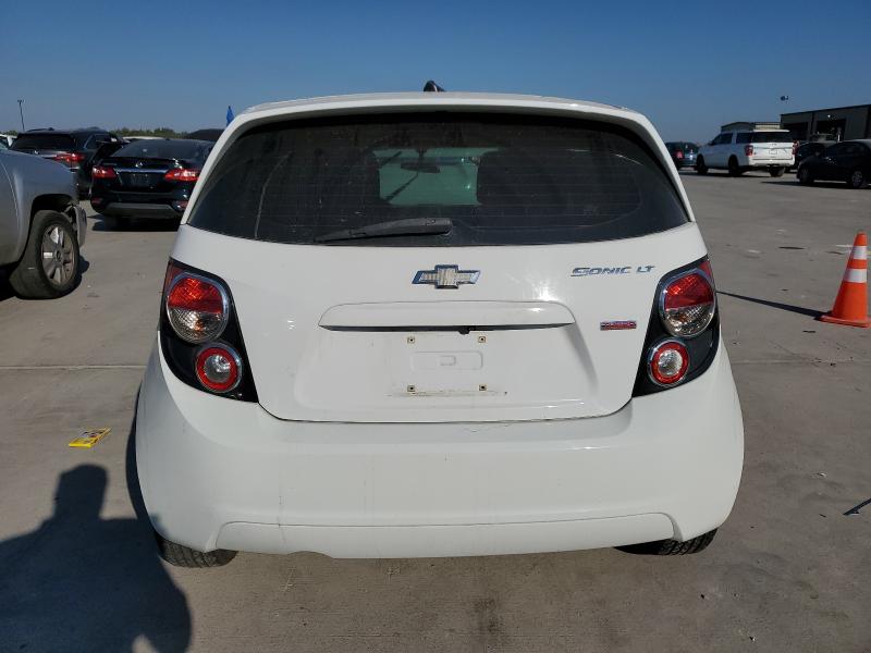 1G1JC6SB3E4192102 - 2014 CHEVROLET SONIC LT WHITE photo 6