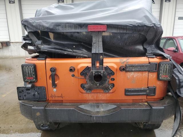 1J4AA2D15BL504961 - 2011 JEEP WRANGLER SPORT 橙色 照片 6