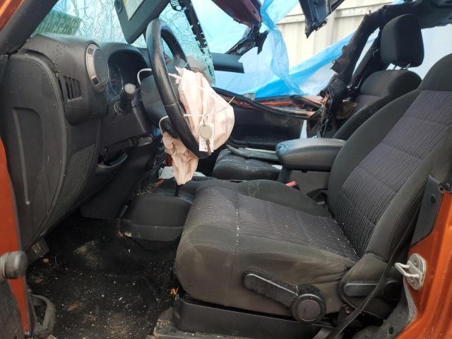 1J4AA2D15BL504961 - 2011 JEEP WRANGLER SPORT 橙色 照片 7