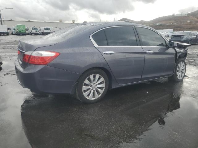 1HGCR2F80EA291243 - 2014 HONDA ACCORD EXL GRAY photo 3