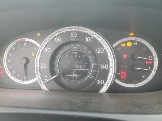 1HGCR2F80EA291243 - 2014 HONDA ACCORD EXL GRAY photo 9