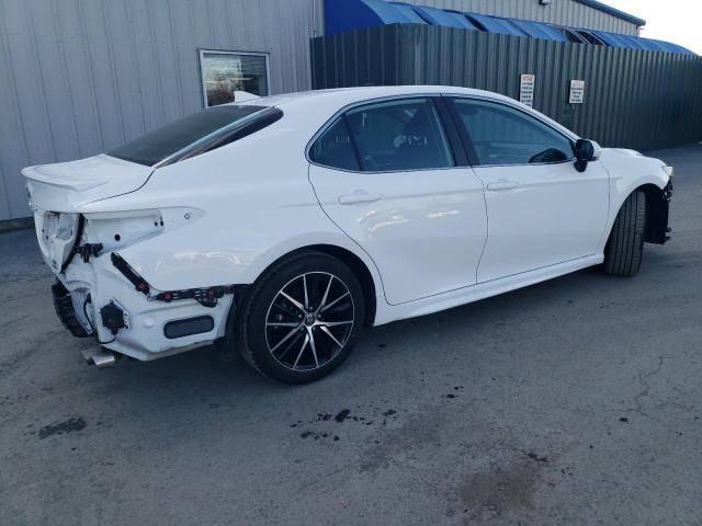 4T1G11BK7RU117821 - 2024 TOYOTA CAMRY SE NIGHT SHADE WHITE photo 3
