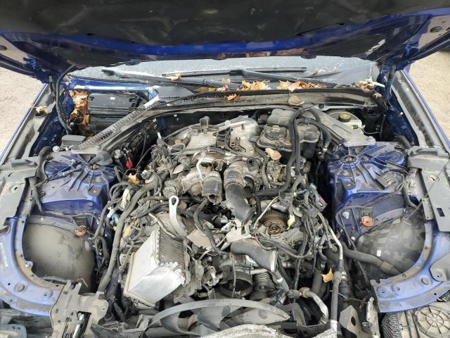 WBSJF0C5XJB283404 - 2018 BMW 5 SERIES Синий фото 11