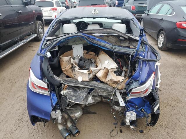 WBSJF0C5XJB283404 - 2018 BMW 5 SERIES Синий фото 6